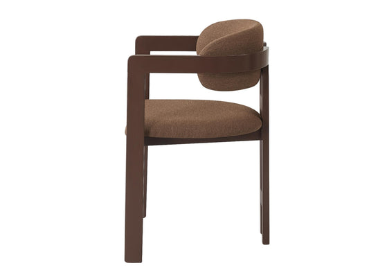 Malmo Dining Chair Matte Chestnut / Rust  Set of 2