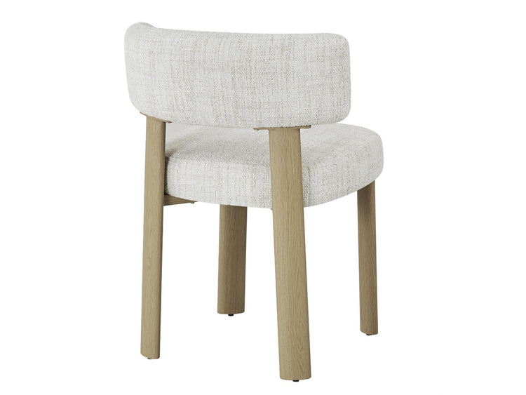 Palermo Dining Chair Mist Grey / Natural Set of 2