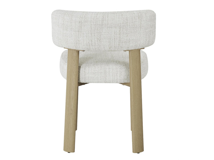 Palermo Dining Chair Mist Grey / Natural Set of 2
