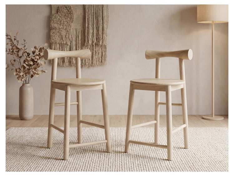 Yoshi Dining Chair Natural Set of 2