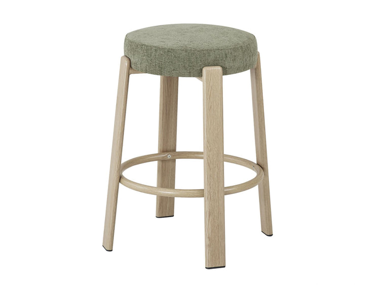 Bergen Bar Stool Forest / Natural Set of 2