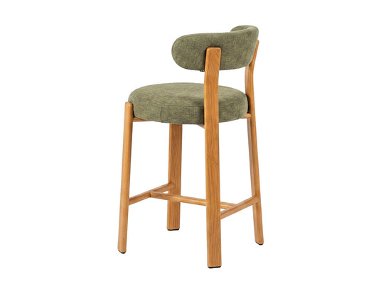 Avila Bar Stool Olive / Natural Set of 2