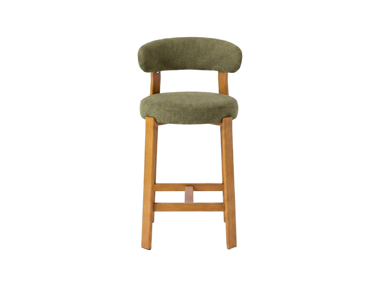 Avila Bar Stool Olive / Natural Set of 2