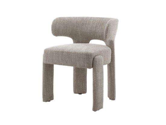 Geneva Dining Chair Pebble Cream Set of 2