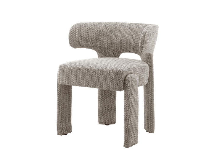 Geneva Dining Chair Pebble Cream Set of 2