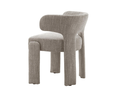 Geneva Dining Chair Pebble Cream Set of 2