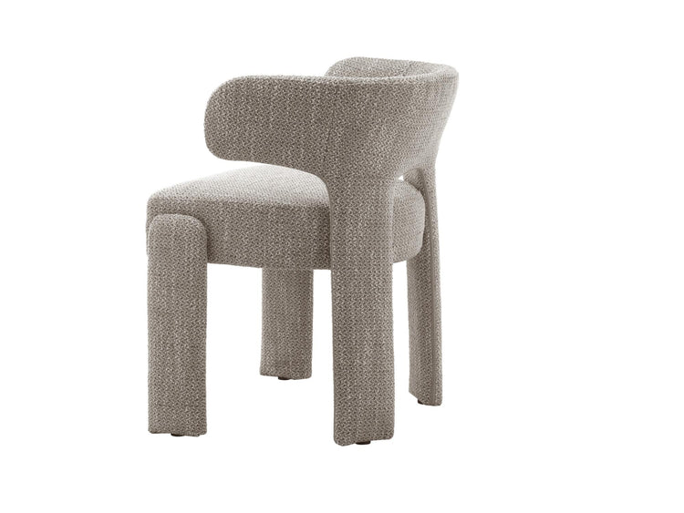 Geneva Dining Chair Pebble Cream Set of 2