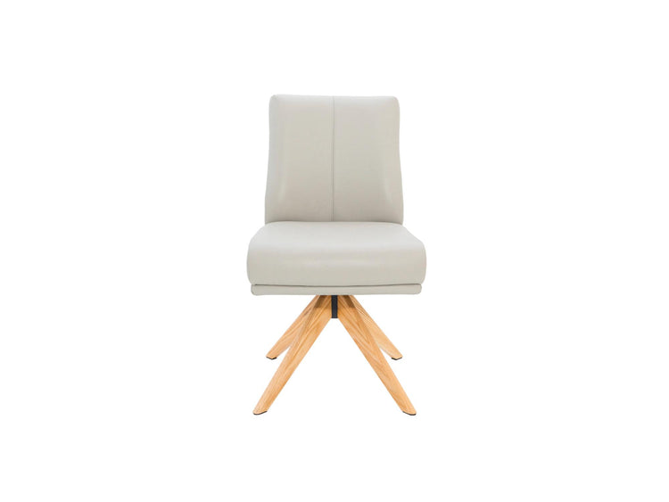 Alexandra Dining Chair Beige/ Natural Oak Set of 2 — image 5
