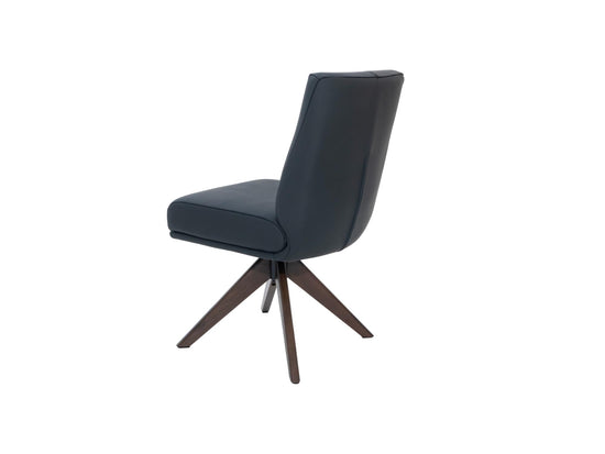 Alexandra Dining Chair Black/ Dark Walnut Set of 2 — image 3