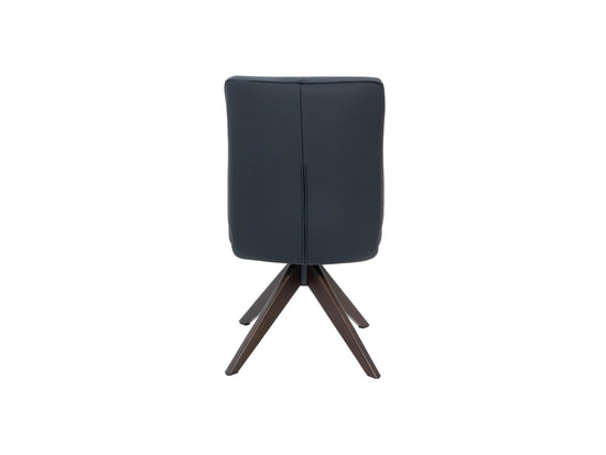 Alexandra Dining Chair Black/ Dark Walnut Set of 2 — image 4