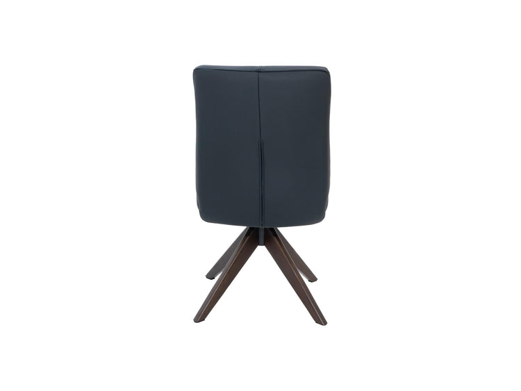 Alexandra Dining Chair Black/ Dark Walnut Set of 2 — image 4