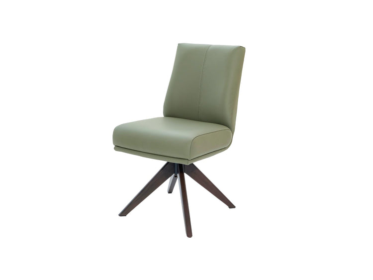 Alexandra Dining Chair Olive/ Dark Walnut Set of 2 — image 1