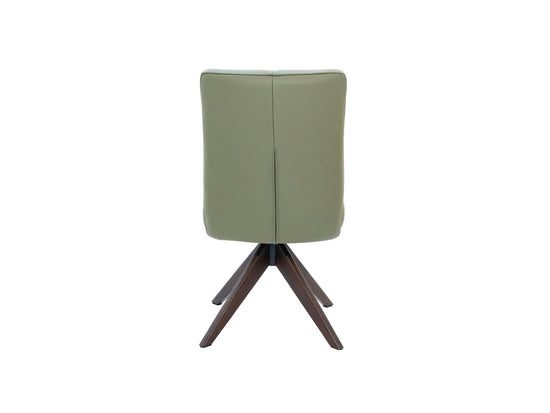 Alexandra Dining Chair Olive/ Dark Walnut Set of 2 — image 4