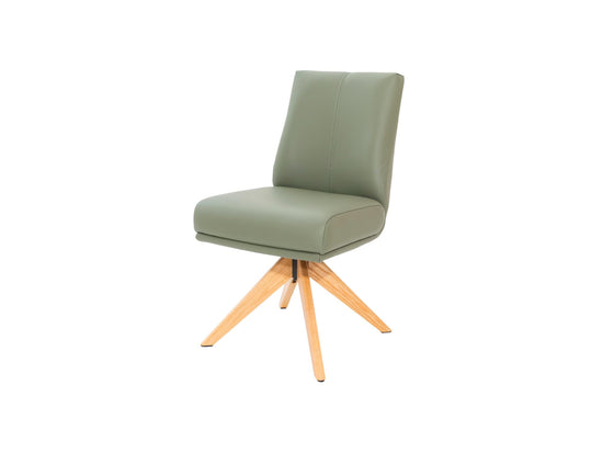 Alexandra Dining Chair Olive/ Natural Oak Set of 2 — image 1