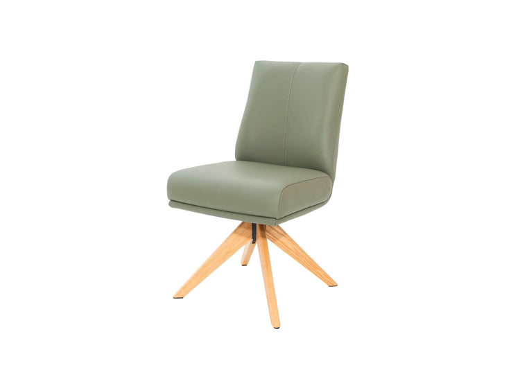 Alexandra Dining Chair Olive/ Natural Oak Set of 2 — image 1