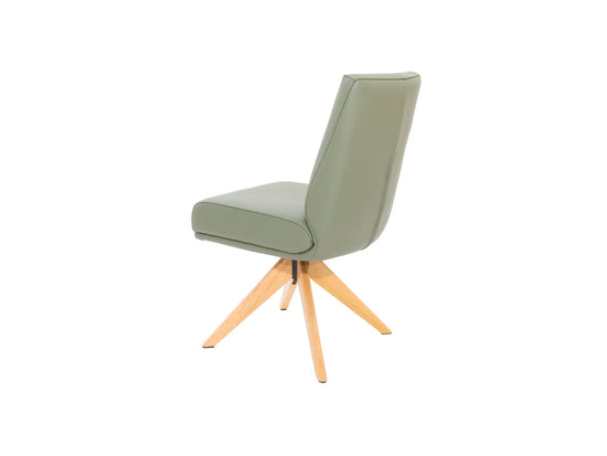 Alexandra Dining Chair Olive/ Natural Oak Set of 2 — image 3