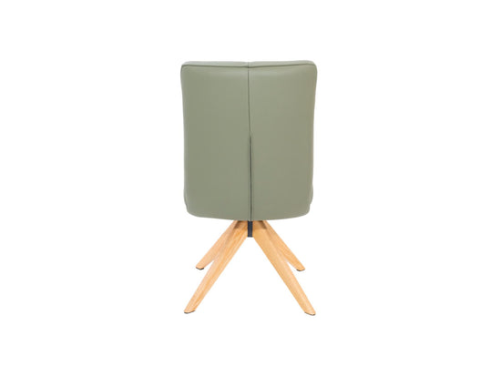 Alexandra Dining Chair Olive/ Natural Oak Set of 2 — image 4