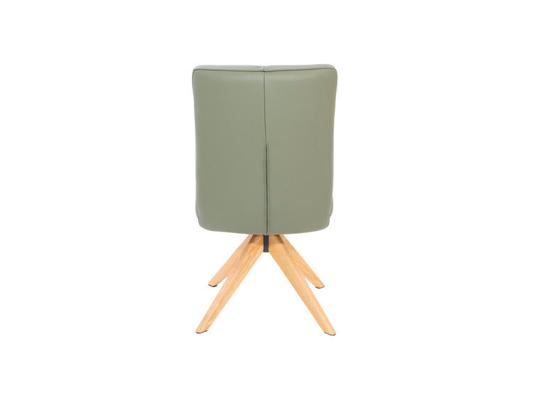 Alexandra Dining Chair Olive/ Natural Oak Set of 2 — image 4