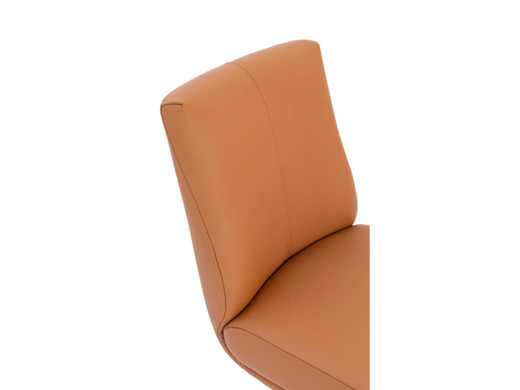 Alexandra Dining Chair Tan/ Dark Walnut Set of 2 — image 6