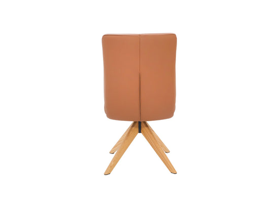 Alexandra Dining Chair Tan/ Natural Oak Set of 2 — image 4
