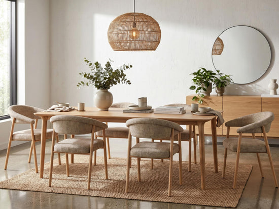 Arezzo Dining Table Natural Oak