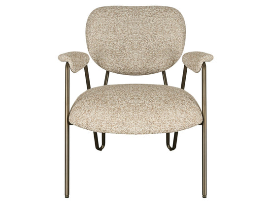 Noren Accent Chair Macadamia / Matte Bronze