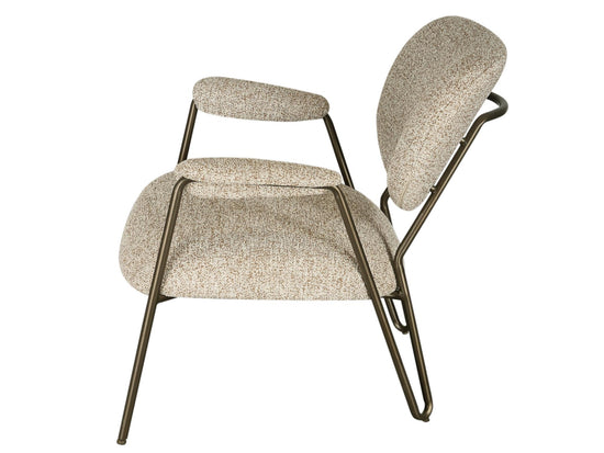 Noren Accent Chair Macadamia / Matte Bronze