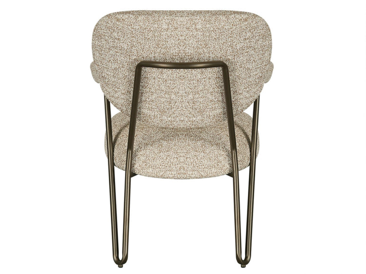 Noren Accent Chair Macadamia / Matte Bronze