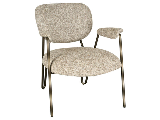 Noren Accent Chair Macadamia / Matte Bronze