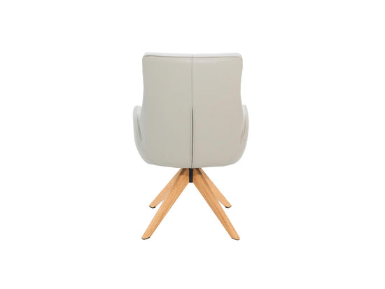 Monti Dining Chair Beige/ Natural Oak Set of 2 — image 4