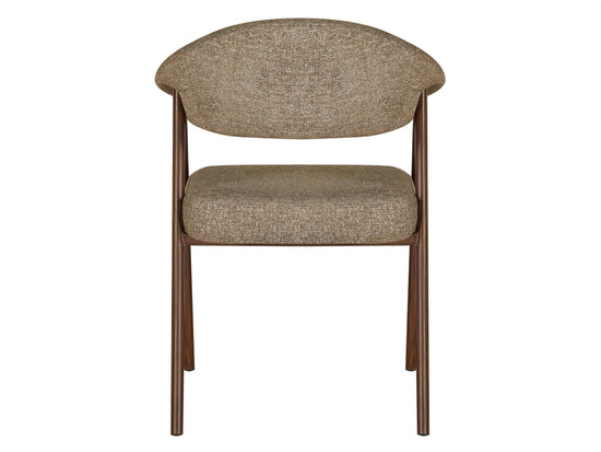 Como Dining Chair Toffee / Dark Walnut Set of 2