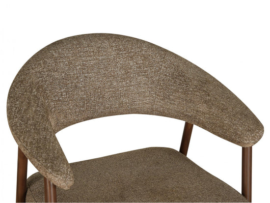 Como Dining Chair Toffee / Dark Walnut Set of 2