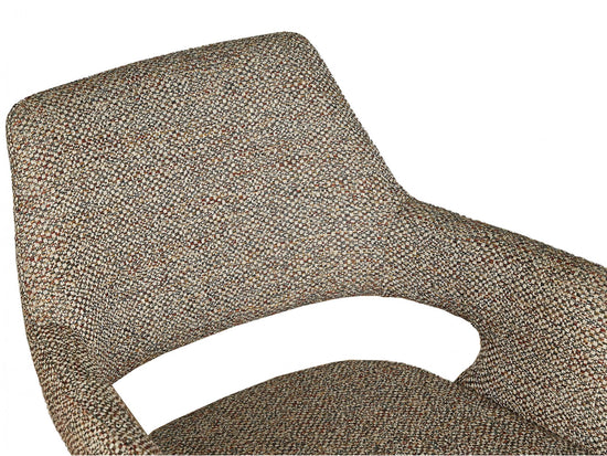 Leto Dining Chair Clay Tweed / Oak Set of 2