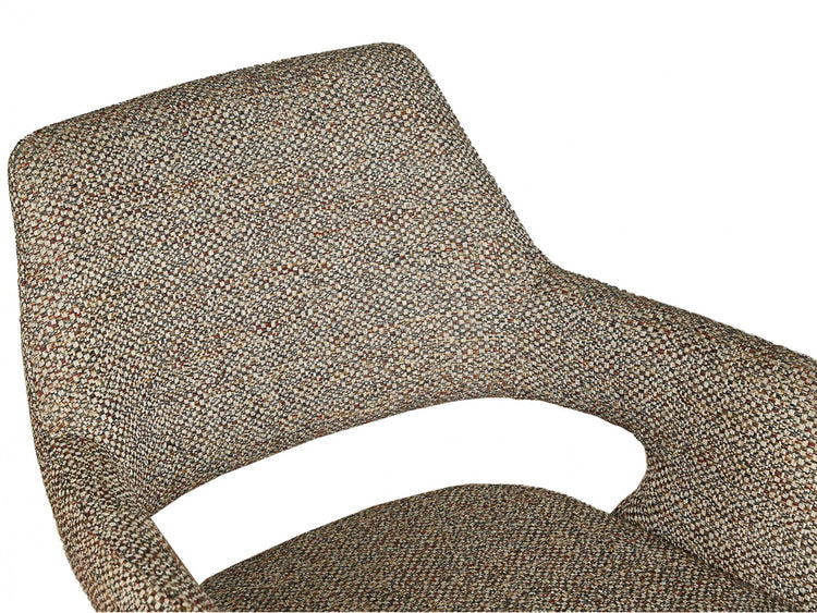 Leto Dining Chair Clay Tweed / Oak Set of 2