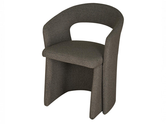 Pisa Dining Chair Shiitake Tweed