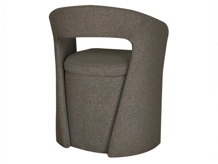 Pisa Dining Chair Shiitake Tweed