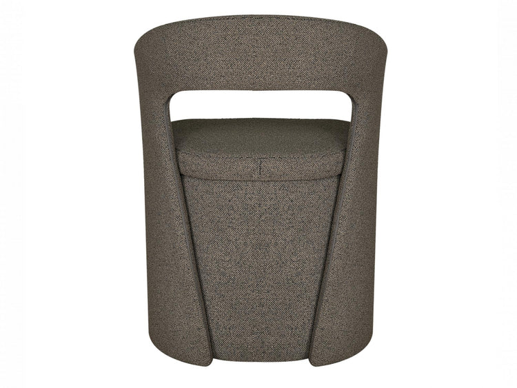 Pisa Dining Chair Shiitake Tweed