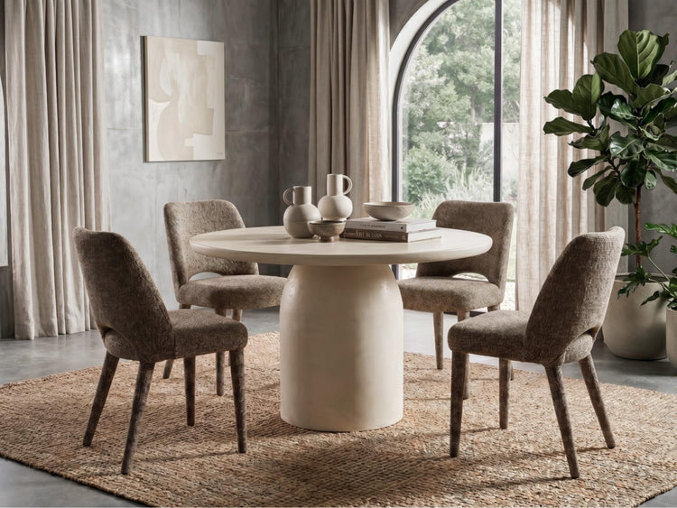 Amphi Dining Chair Emu Tweed Set of 2
