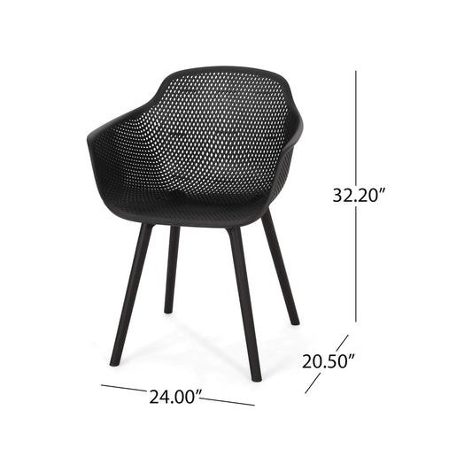 Outdoor Bucket Chairs (Set of 8)