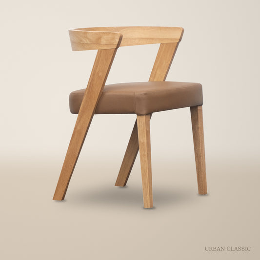 Elba Leather Dining Chair