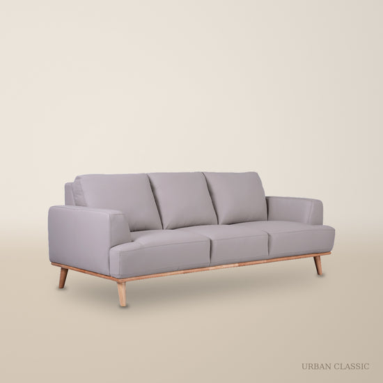 Milano Leather 3 Seater Sofa