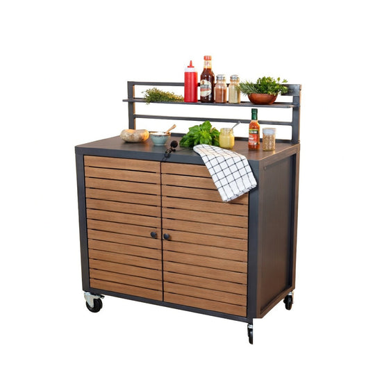 Outdoor All Weather Mini Cucina – Storage Trolley