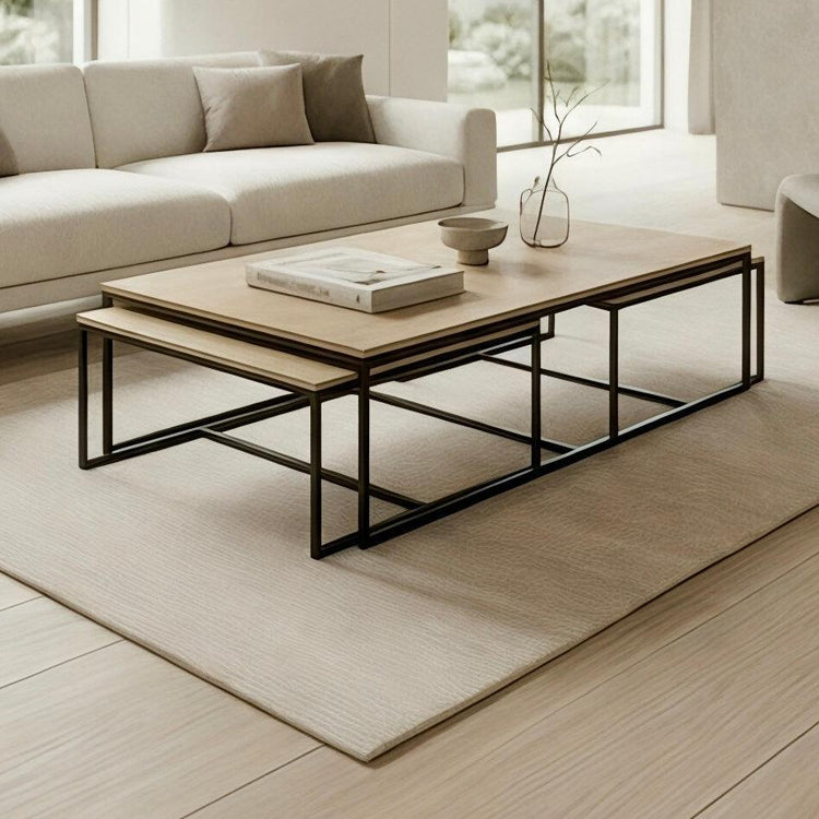 Lines Coffee Table in styled living room