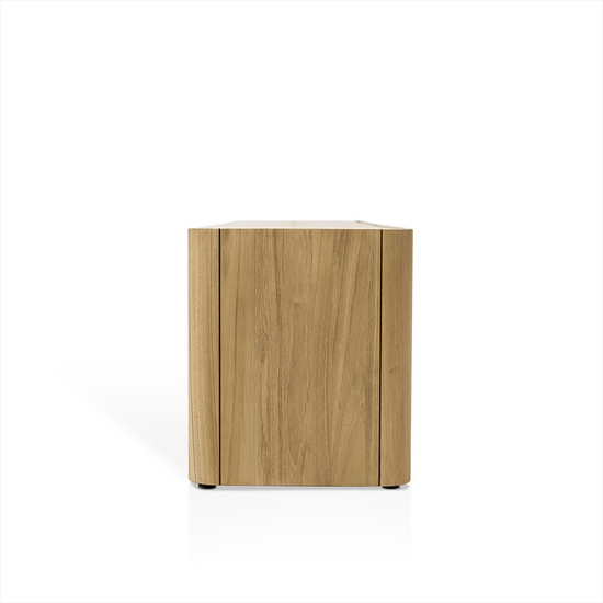 Mila Entertainment Unit in styled living room