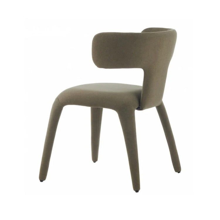 Taro Dining Chair – Green Fabric