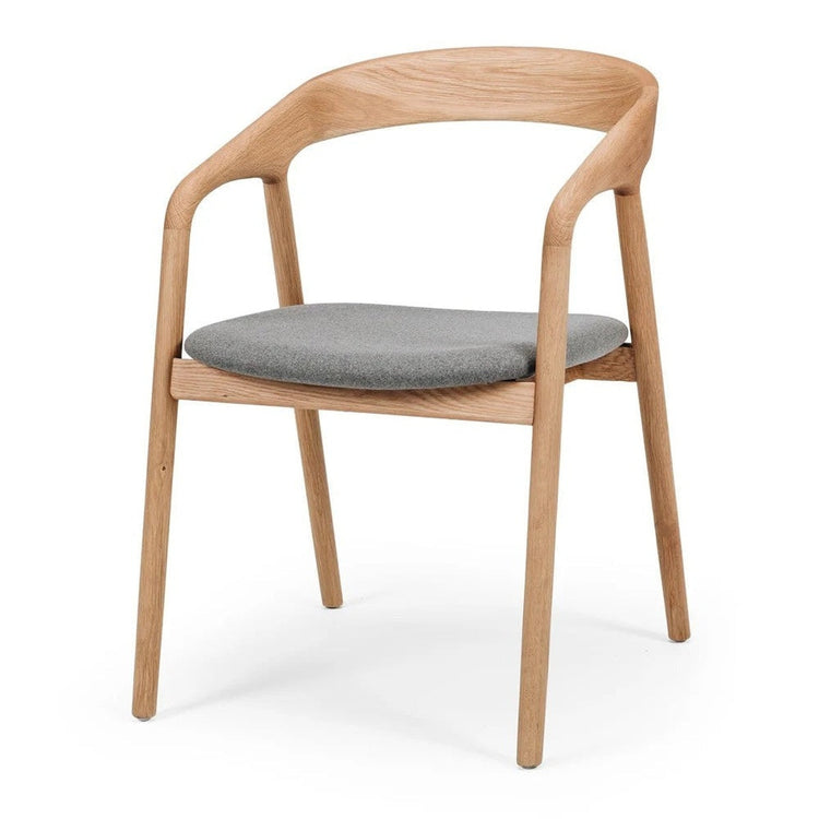 Taro Dining Chair – Green Fabric